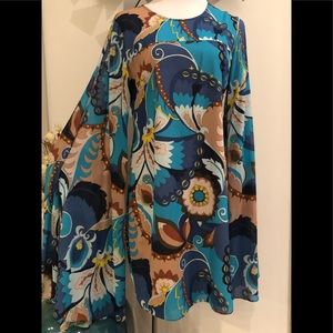 Trina Turk silk dress size medium